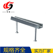 哈芬槽钢预埋件管廊带齿镀锌 焊接预埋弧形隧道哈芬槽道厂家