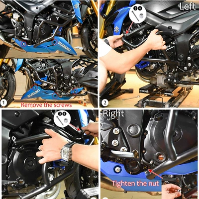 engine anti-drop protection, Motorcycle bumper