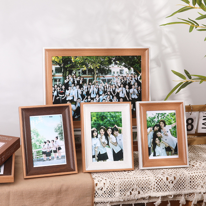 Scandinavian Simple and High-End Graduation Photo Frame 6-Inch 7inch 8inch A4 Art Photo Wall Hanging Frame Commemorative Photo Frame