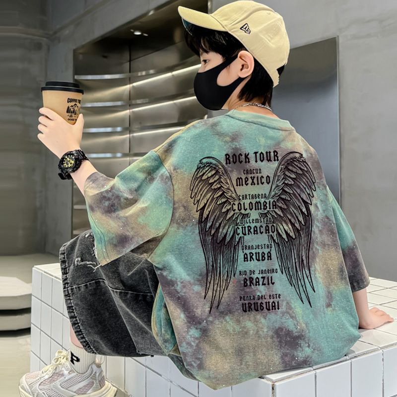 BB275#넥타이 염료 회색