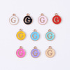 Metal accessory, pendant with letters, chain, English letters, wholesale