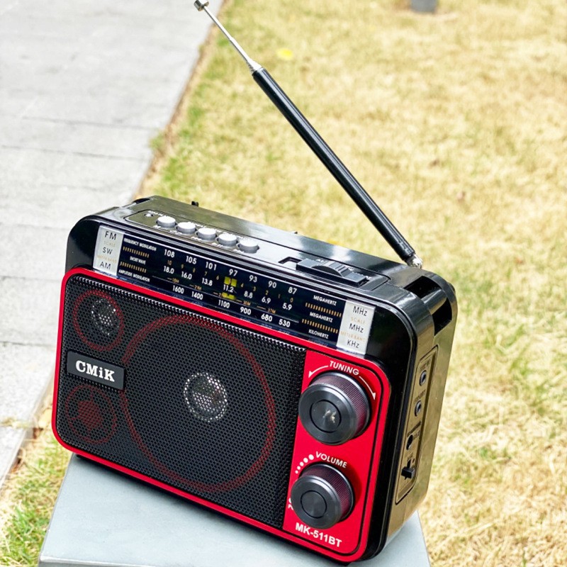 MK-511BT de comercio exterior transfronterizo Radio Bluetooth Tarjeta multifuncional de sintonización multibanda de alta calidad Disco U portátil