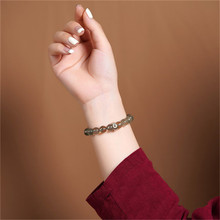 天然绿幽灵简约小清新女款手链手工手串饰品厂家批发女礼品