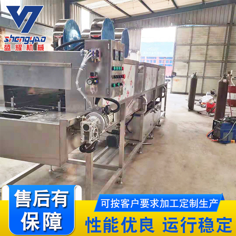 大型家禽周转笼清洗机 304不锈钢鸡笼清洗机 鸡柳盘子清洗机