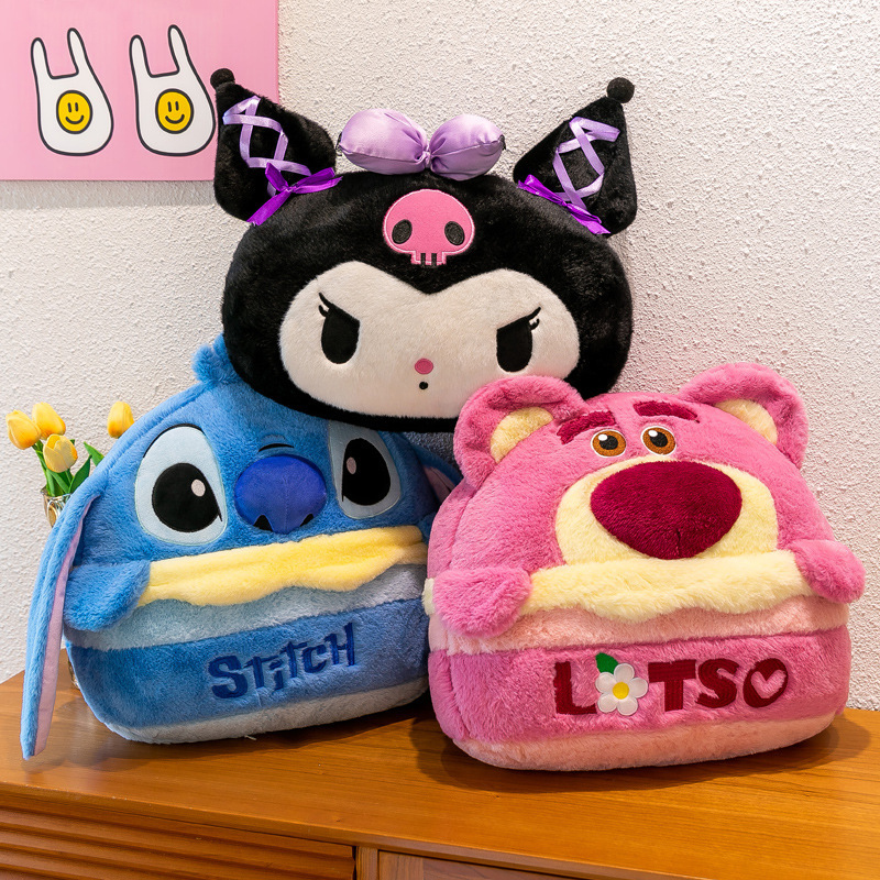 Lindo coolomi almohada para dormir melodía muñeca al por mayor peluche cojín de juguete actividad regalo para las mujeres