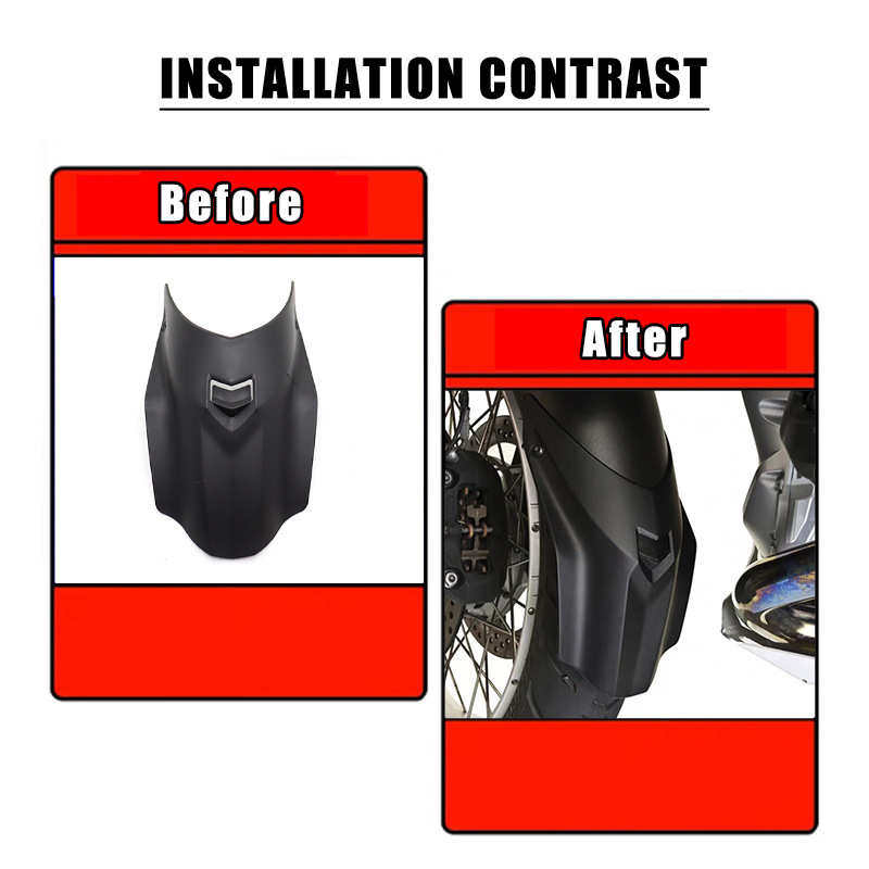 Suitable for Bmw R1200Gs R1250Gs Adv Motorcycle Front Fender Extension