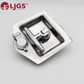 良匠柜锁MS858不锈钢面板锁机械锁特种门锁平面工程锁源头厂家