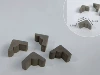 Roof triangular brick