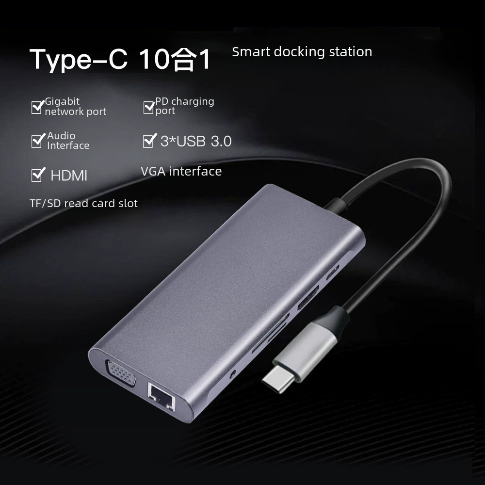 Type-C/USB четыре порта хаб, алюминиевый OTG-концентратор с четырьмя расширениями