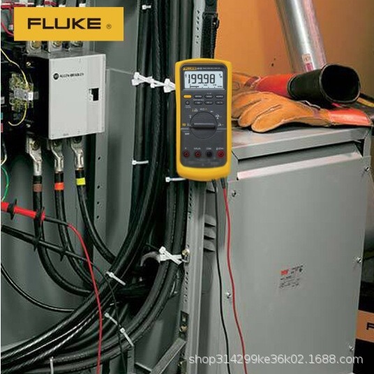 福禄克 FLUKE）F87V系列全新升级特尖表笔多功能数字万用表全自动