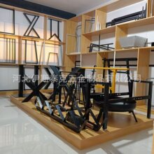铁艺桌腿支架岩板办公桌子腿底座餐桌脚金属茶几桌架书桌脚架