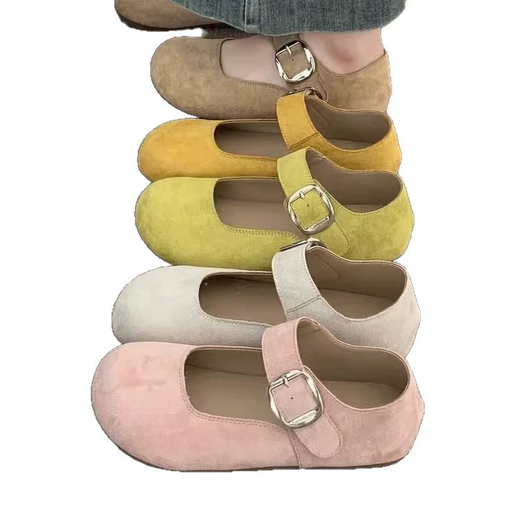 Женские туфли Birkenstock, розовые, 2025 новая коллекция весна-лето, туфли Мэри Джейн, мягкая плоская подошва, туфли-польчики