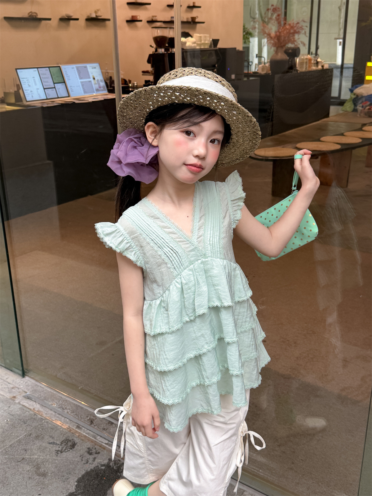 Summer lace vest