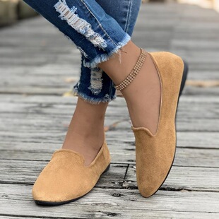 A 45038 Oversized Flat Slip On Driving Shoes ��aƽ�׆�Ь