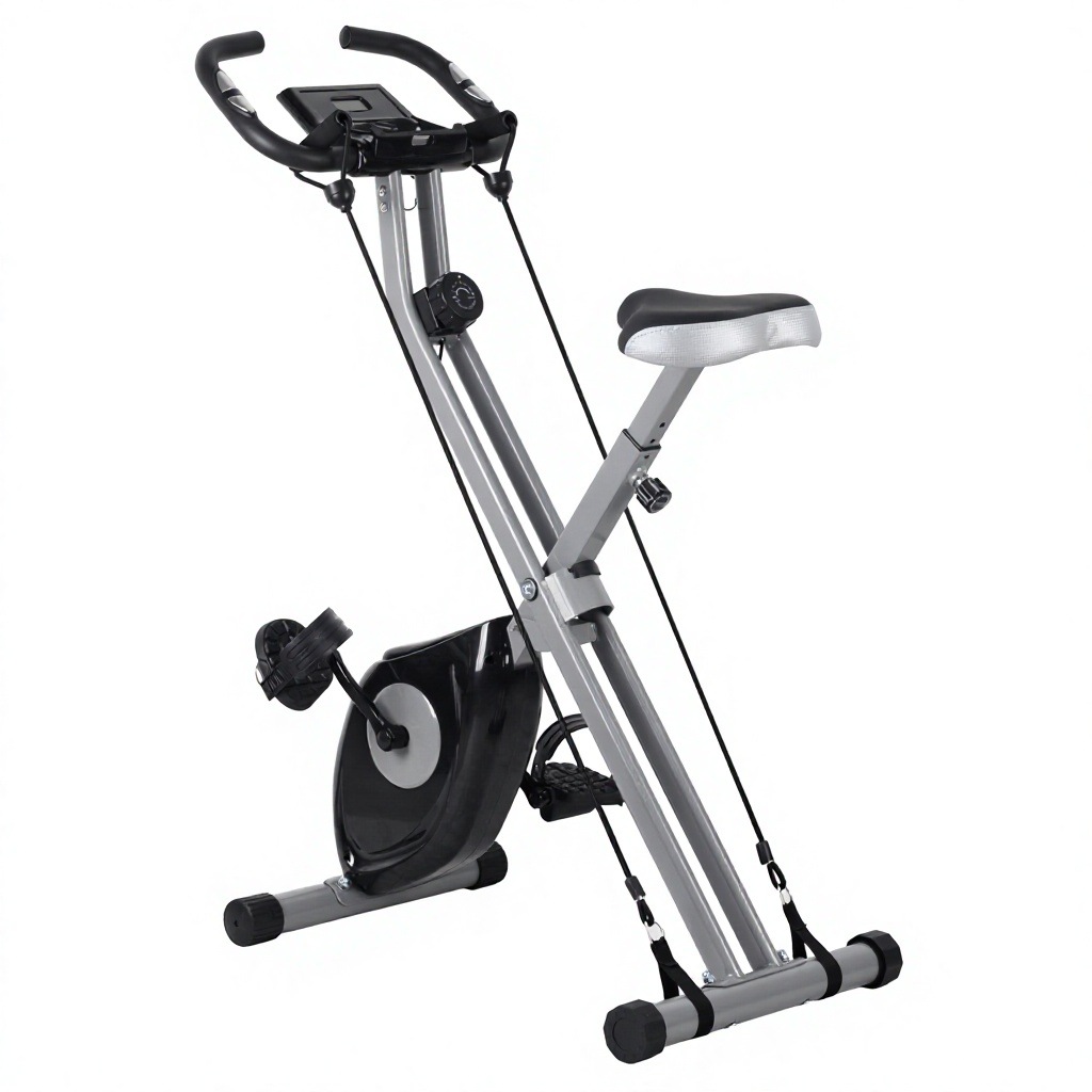 Transfronterizo interior equipo de ejercicios domésticos silencioso plegable coche de ejercicios de control magnético bicicleta deportiva bicicleta magnética