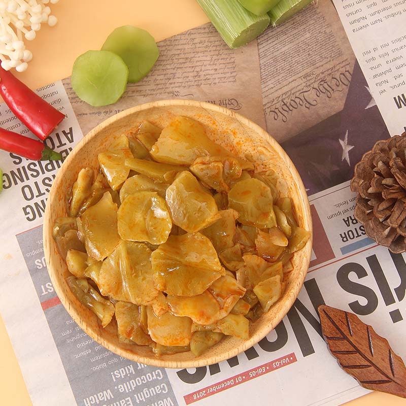 超友味手拔筍尖190g香辣味泡椒味金針菇萵筍解饞休閒日常零食批發