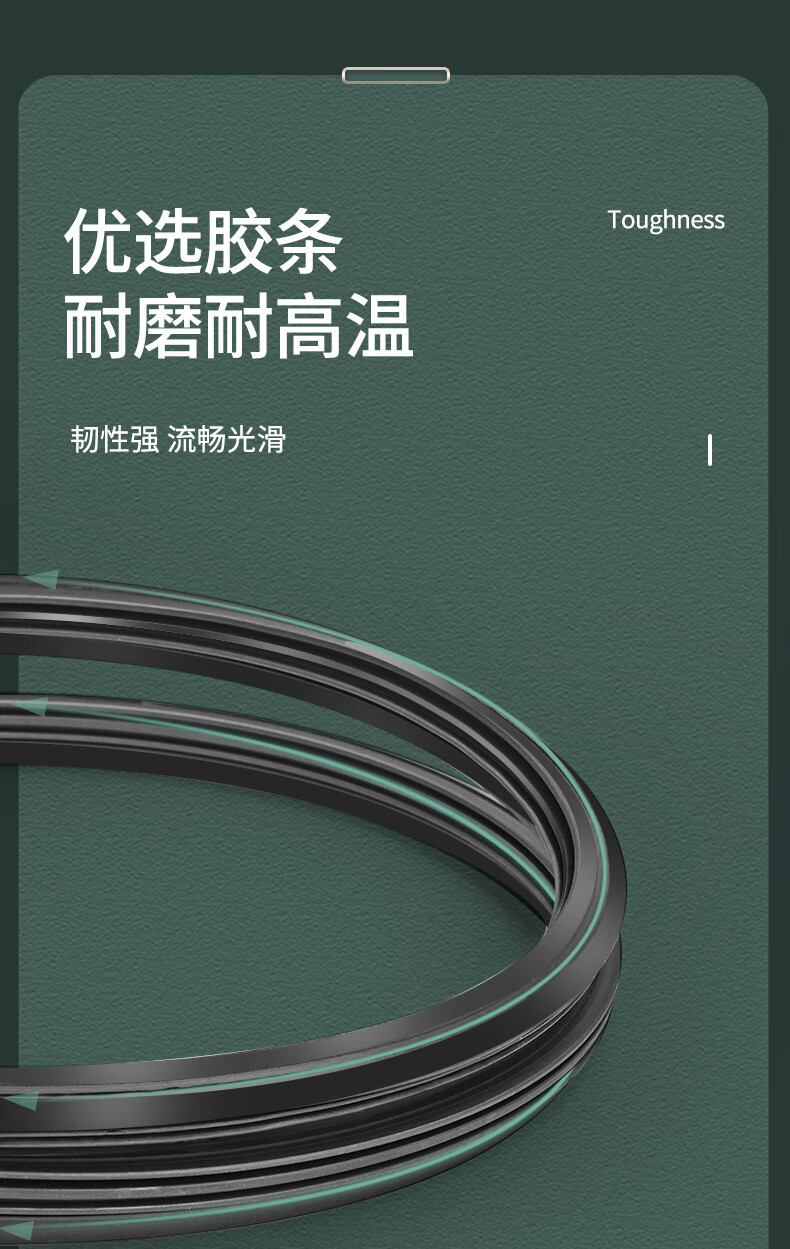 Suitable for Mercedes-Benz GLC wipers, original GLC260 wipers, GLC200L rubber strips, front and rear GLC300L wiper blades