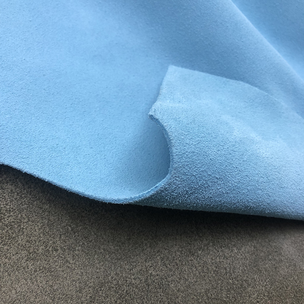 彩色二层牛皮革磨砂牛反绒真皮翻毛皮面料服装鞋面反毛皮料现货-阿里巴巴