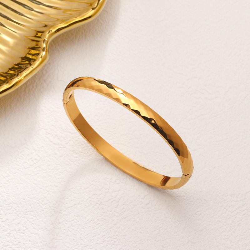 47 다이아몬드 플라워 팔찌 골드