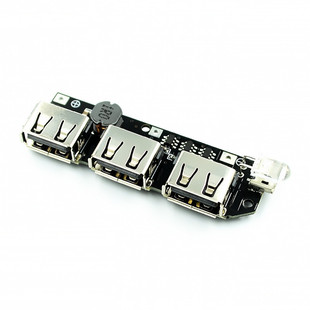 3USB mobile power circuit board 5V2.1A boost module/DIY charging treasure circuit/18650 lithium battery