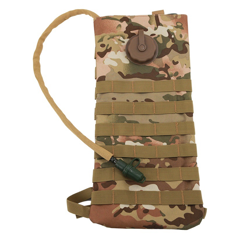 3L Military Fan Camouflage Military Tactical Water Bag Backpack with Inner Container Outdoor Mountaineering Riding Water Bag Backpack