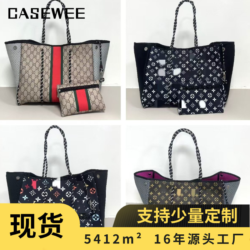 Manufacturer's Ready-Made Popular Diving Material Beach Bag Large Capacity Bag Outdoor Portable Diving Bag Shoulder Tote Bag