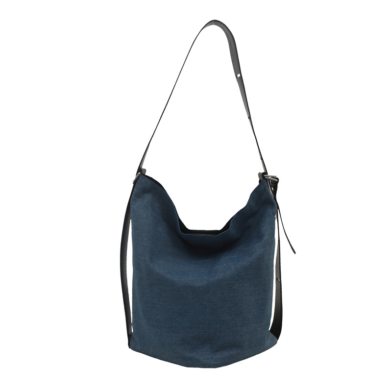 Nichezhong retro bolso de cubo para mujeres 2024 nuevo otoño y invierno versátil bolso de alta sensación bolso de hombro