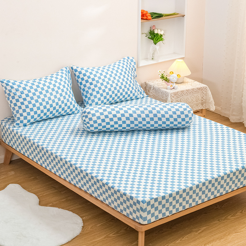 Funda de cama fija Colcha Simmons Cubierta protectora Cubierta de polvo Colchón Cubierta de cama individual Doble individual Sábana de cama antideslizante transfronteriza