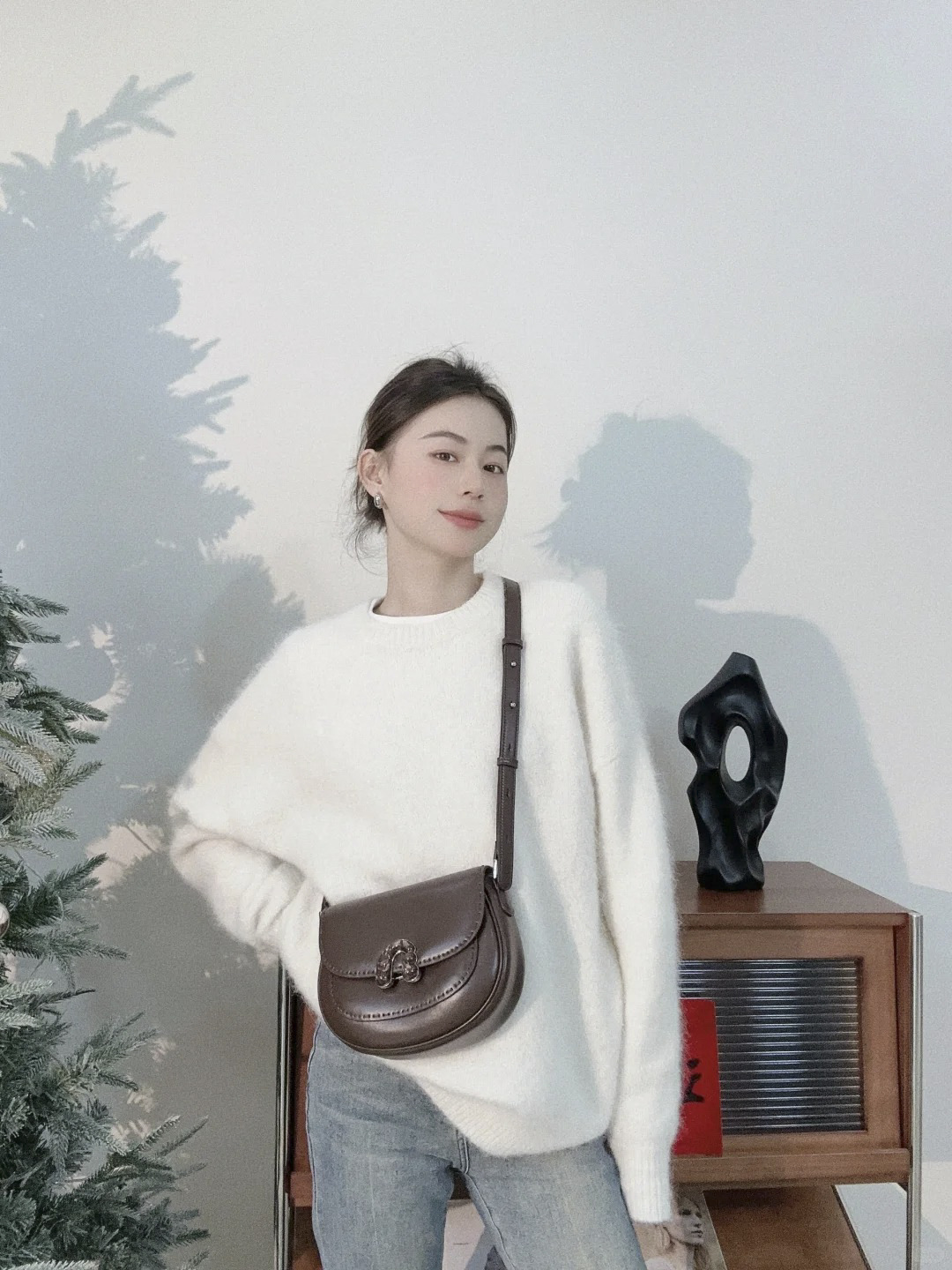 Chocolate Shoulder Bag