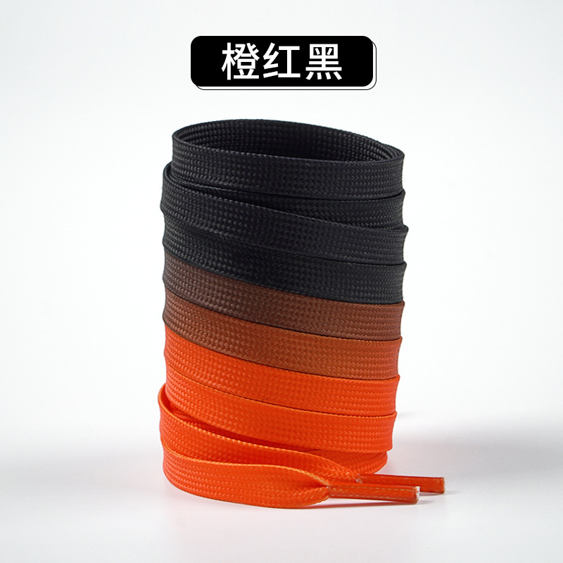 Orange red black gradient