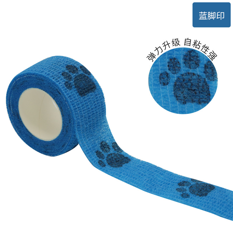 Huellas azules