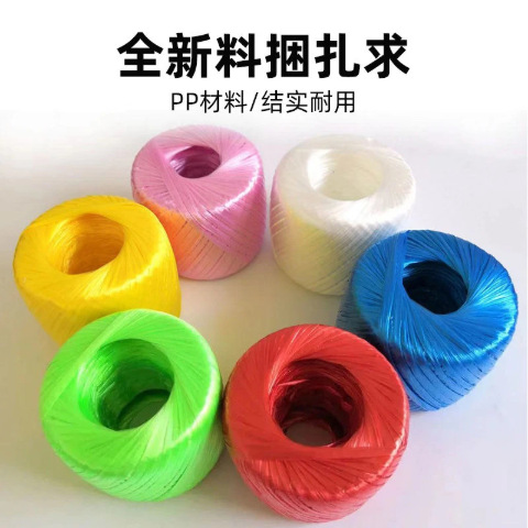 Cintas de embalaje de cuerda de embalaje de cuerda de embalaje de cuerda de plástico cuerda de embalaje de cuerda de alambre de banda blanca cuerda de fibra de nylon