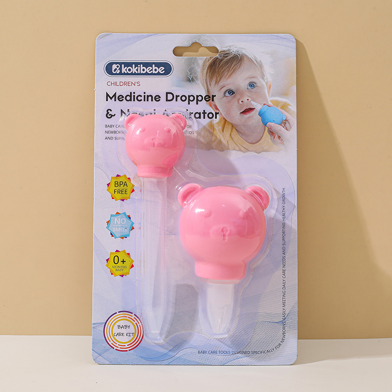 Set de Aspirador Nasal y Dosificador de Bebé de Polipropileno para Recién Nacidos image 7