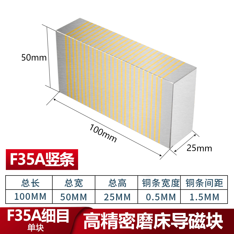 Rectificadora de bloques magnéticos de guía de malla de malla fina bloque magnético de guía de malla gruesa ventosa de amoladora 3 35B 36V 37V bloque magnético de guía