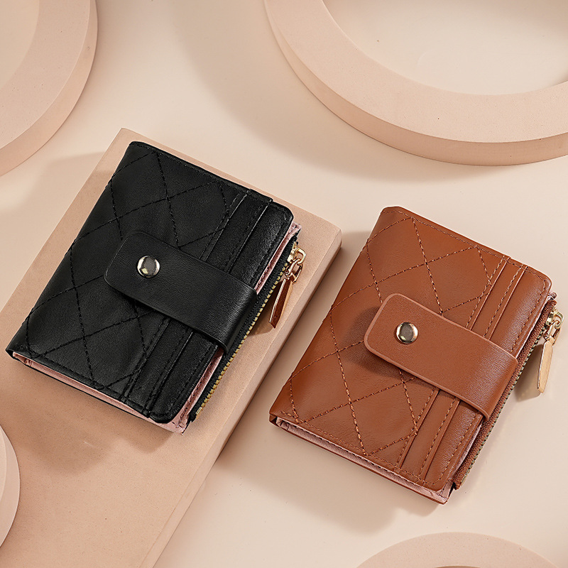 Nuevo bolso de cambio de damas, bolso multi-tarjeta, bolso multifuncional, bolso de tarjetas de almacenamiento de certificados, bolso de tarjetas simple.