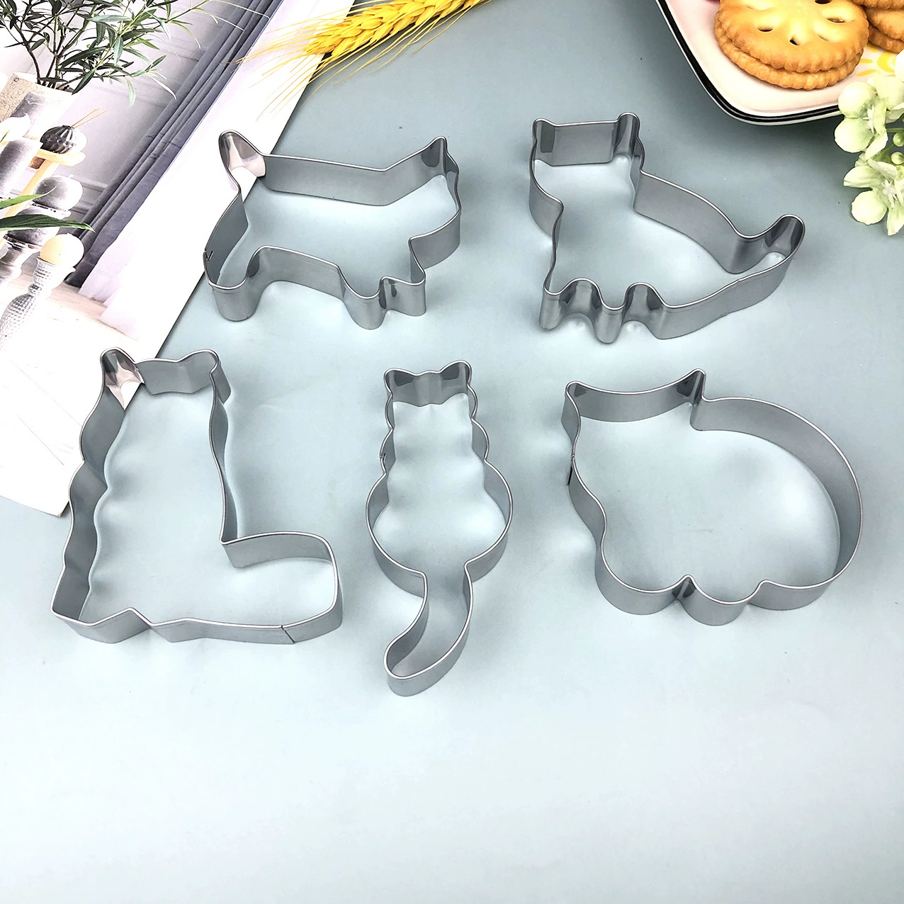 Маленький компактный мультяшный фруктовый mousse из нержавеющей стали для друга