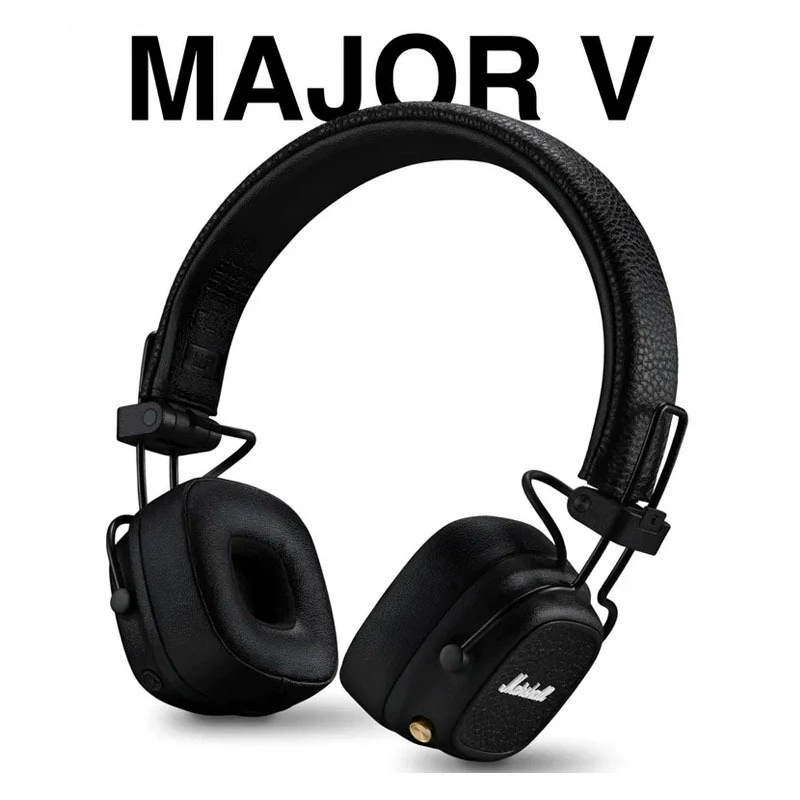 Наушники (Marshall Major V) — активное шумоподавление, глубокий бас, беспроводная зарядка