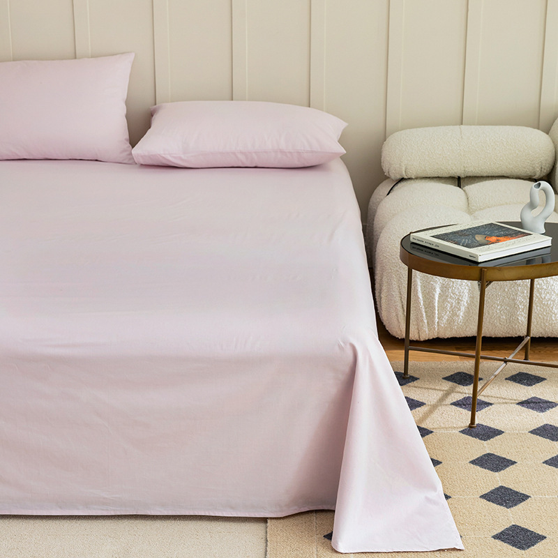 Simplicidad| 60 sábanas de algodón lavado con agua de algodón una sola pieza de algodón doble una sola colcha de almohada de tres piezas de ropa de cama image 13