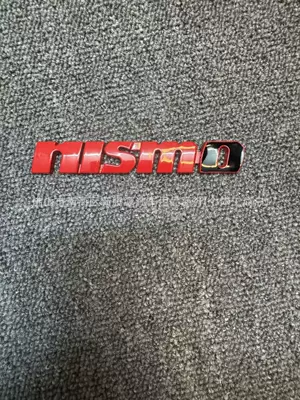 Letter Rear Car Logo Modified – Car logo - standard-nismored-and-black