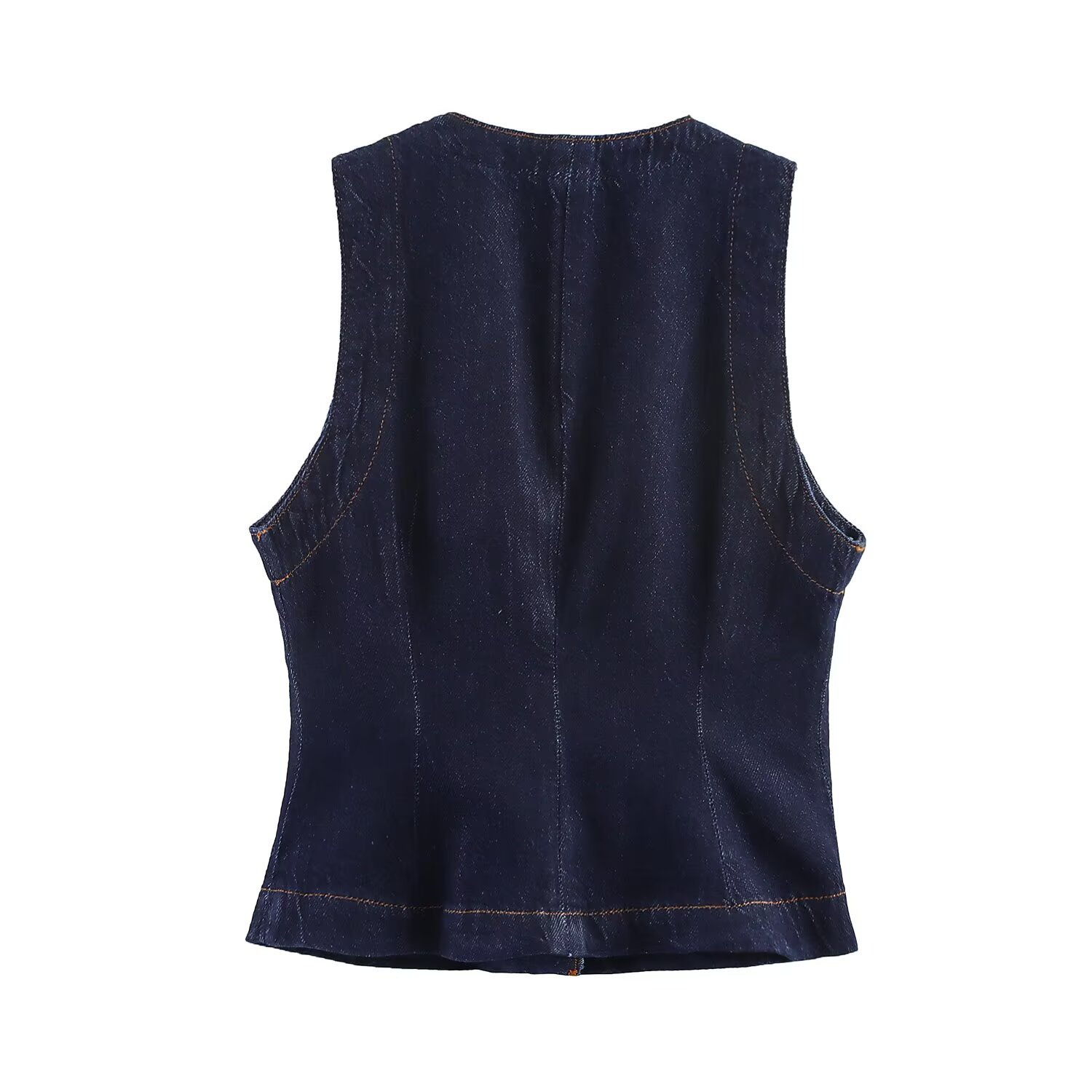 TAOP & ZA ropa de mujer verano 2026 nuevo estilo europeo y americano de moda vaquero chaleco de chaleco delgado 3777225 image 2
