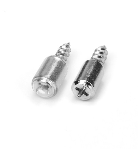 Self-tapping screws, laminate support board, no slotting, one-piece with rubber plug, partition, cupboard, wardrobe fixed support hardware