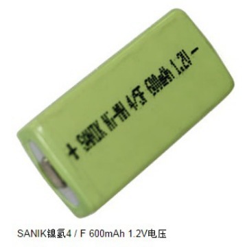 SANIK镍氢方形电池4/5F6 600MAH 1.2V口香糖电池（数量价格可议）