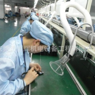 车间抽气 车间排气 焊锡抽气 焊锡排气恒辉机电工程资质