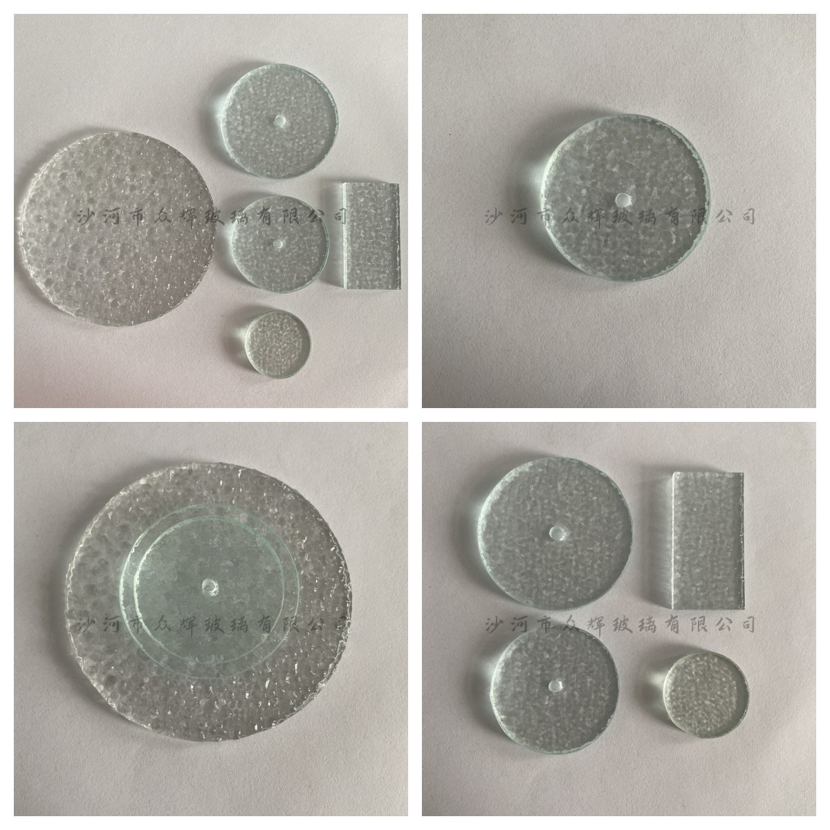 厂家直供 压花玻璃 银霞 水纹玻璃 钢化玻璃 可磨边打孔 玻璃砖