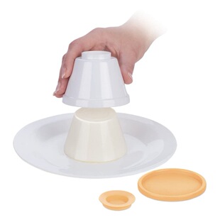 Plastic steamed pudding mould with lid jelly mould jelly pot pudding pot dessert cup chocolate custard mould