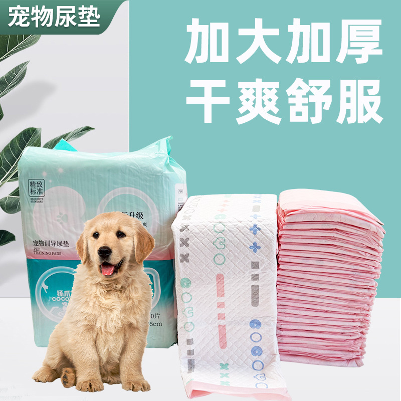 Cocoyo Pet Pee Pads, Enlarged and Thickened Absorbent Diapers for Dogs, Training Pads for Dogs and Cats