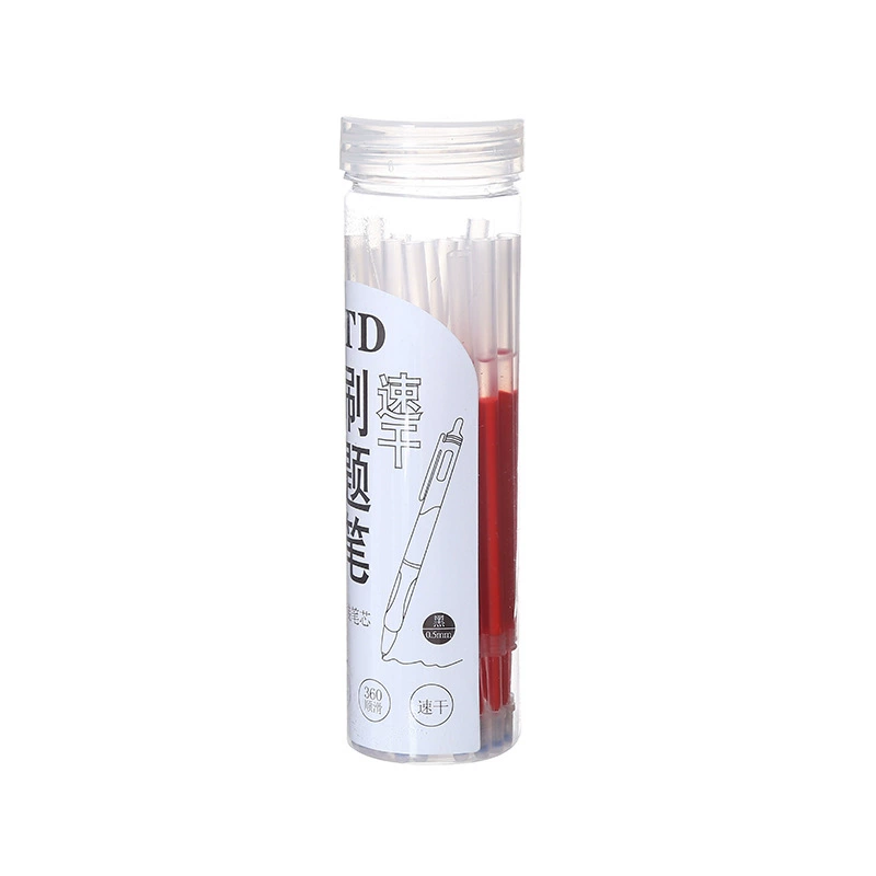Universal blue red changeable rollerball pen, 0.5mm