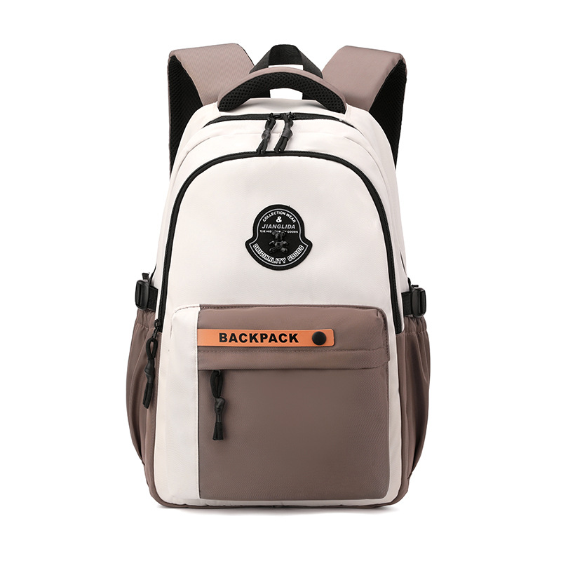 Peces naturales de gran capacidad resistente a la suciedad niños estudiantes de primaria 3 - 6 grados estudiantes de secundaria secundaria doble espalda impermeable ligera