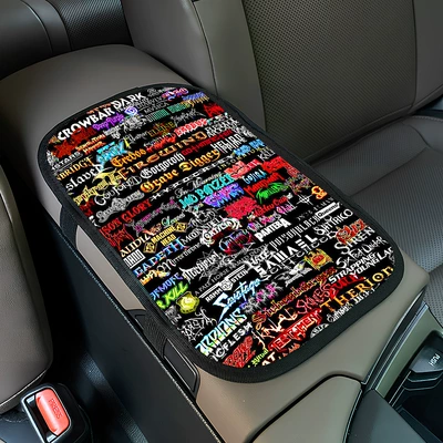 with fun patterns, sponge car: Armrest box pad - zkfs053