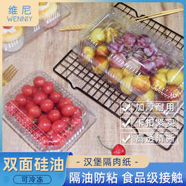 一次性水果盒熟食水果生鲜果蔬食品打包盒托盘pet吸塑透明塑料盒